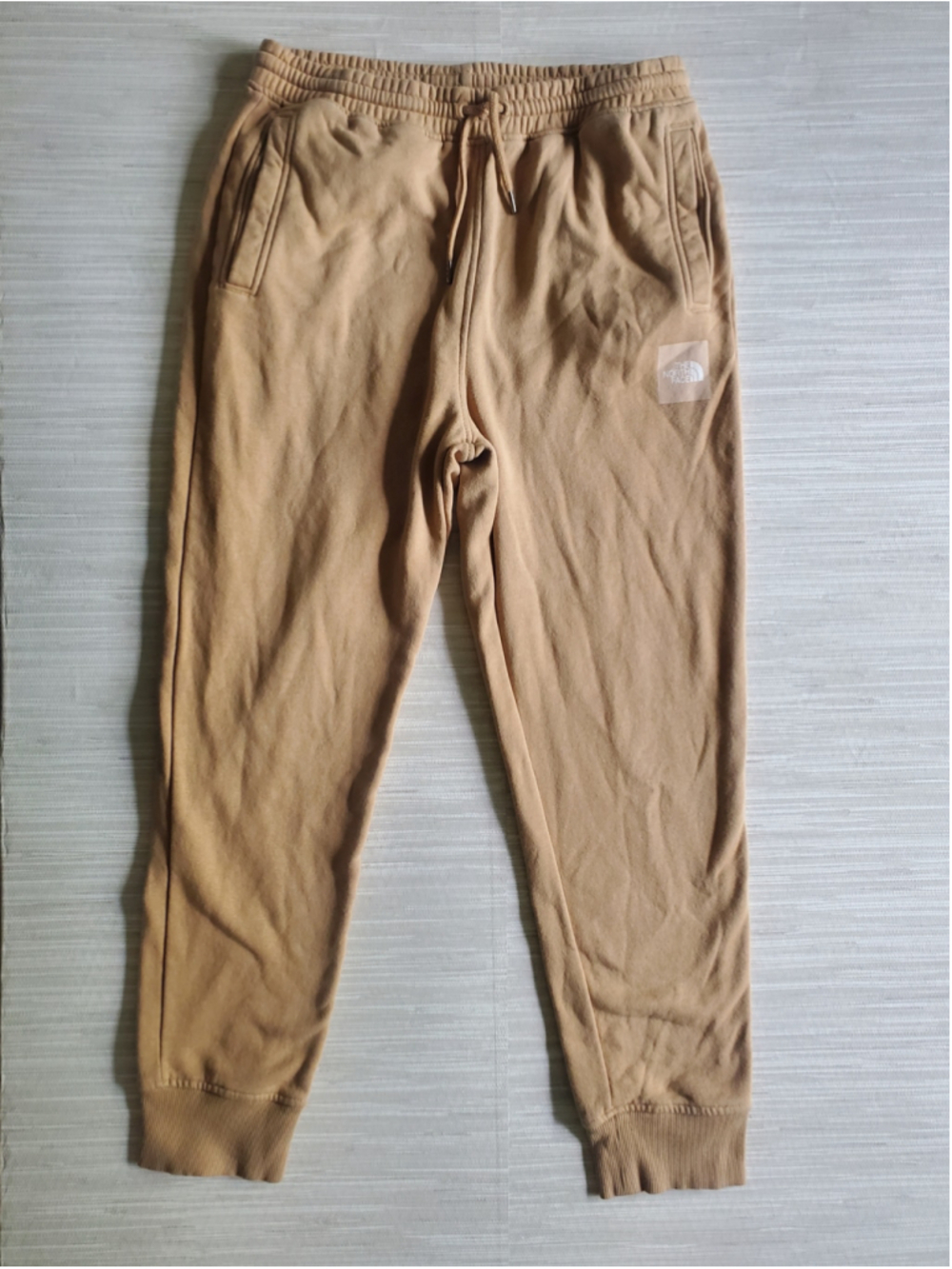 Men's The North Face Joggers Size M Beige Sweatpants EUC Box NSE Joggers SOFT